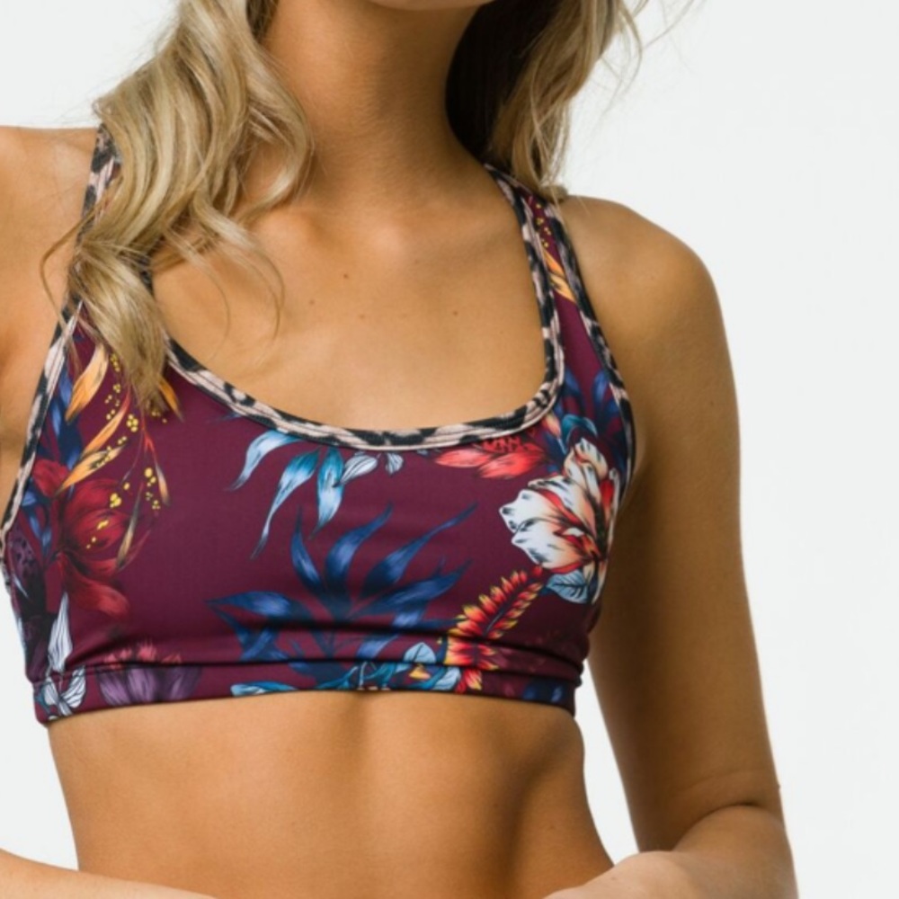 NWT Onzie Bridge Bra in Majestic Floral size SM
